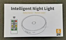 Luzes de armário LED sensor de movimento luz de disco, disco de energia de bateria recarregável USB comprar usado  Enviando para Brazil
