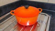 Creuset 22cm orange for sale  NEWTON ABBOT