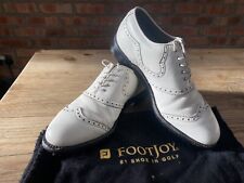 White leather footjoy for sale  TRANENT