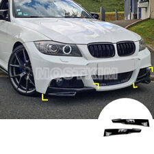 Usado, Spoiler divisor difusor labial dianteiro preto para BMW 3 Series E90 2009-2012 comprar usado  Enviando para Brazil