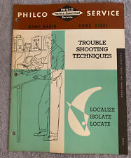 1952 Philco Service Home Study Radio Trouble Shooting Technique Handbook PR2132  comprar usado  Enviando para Brazil