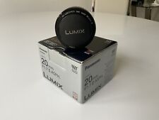 lumix 20mm f1 7 for sale  CAERPHILLY