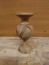 Wooden carved vase for sale  MAIDSTONE