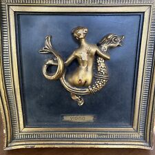 Mermaid wall plaque for sale  Toano