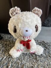 Chax GP Gloomy Bear Plush Toy CGP-519 Cream Argyle Bow Rare Toreba Japan for sale  Shipping to South Africa