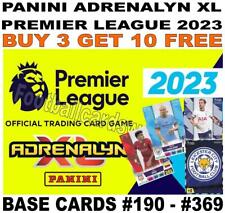 PANINI ADRENALYN XL PREMIER LEAGUE 2023 -  BASE CARDS #190 - #369 til salgs  Frakt til Norway