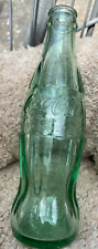 Falda hobbles verde en relieve botella Coca-Cola vintage de 6 oz muy buen estado segunda mano  Embacar hacia Argentina