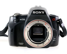 Câmera Sony Alpha A230 10.2MP CCD DSLR com Lente DT 55-200mm 4-5.6 e Estojo TESTADO! comprar usado  Enviando para Brazil