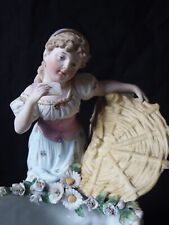 Ancien biscuit polychrome d'occasion  Toulouse-
