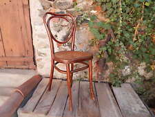 Antiga cadeira autêntica 1876 marca J&j Kohn madeira fogo palha curva Viena, usado comprar usado  Enviando para Brazil
