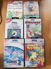 SEGA MASTER SYSTEM  SPIELE zum AUSSUCHEN / SONIC,ALEX KIDD,WONDER BOY,RAMPART... comprar usado  Enviando para Brazil