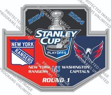 PIN STANLEY CUP PLAYOFFS 2024 RONDA 1 NY NEW YORK RANGERS WASHINGTON CAPITALS, usado segunda mano  Embacar hacia Argentina