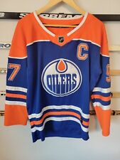 NHL Edmonton Oilers Connor McDavid Adidas Size 46 Jersey - Orange, used for sale  San Francisco