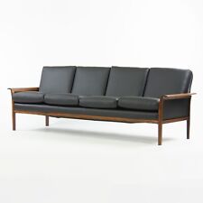 1960's Knut Saeter Rosewood Sofa Vatne Mobler Norway New Upholstery Hans Olsen for sale  Shipping to South Africa
