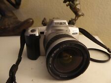 Minolta Dynax 404si SLR 35mm film camera with Minolta AF zoom 28-80mm lens for sale  Shipping to South Africa