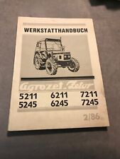 Zetor werkstatthandbuch 5211 gebraucht kaufen  Kulmbach