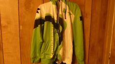 XL MENS Kawasaki ZIP HOODED Light Weight MOTOR BIKE Jacket, used for sale  Shipping to South Africa