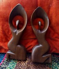 Pair thuya statuettes for sale  WALLASEY