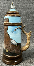 Vintage 16" Eagle Tankard/Beer Stein Beautiful Branch For Handle Eagle On Lid for sale  Shipping to South Africa