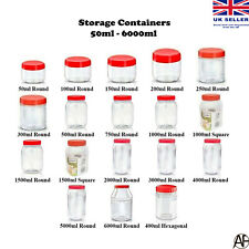 Plastic storage jar for sale  ILFORD