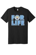 Camiseta Manchester City Soccer FOR LIFE Fútbol Logotipo Principal 6 Tallas S-5XL!¡! segunda mano  Embacar hacia Argentina