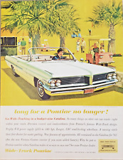 1962 Pontiac Catalina Automóvel Carro Campo de Golfe e Carrinho Palmeiras Impressão Anúncio comprar usado  Enviando para Brazil