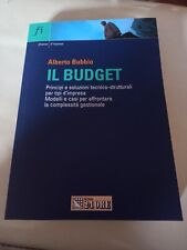 Libro budget bubbio usato  Cuggiono