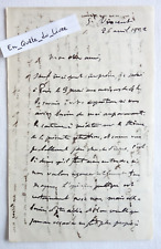 Georges clemenceau lettre d'occasion  Paray-le-Monial