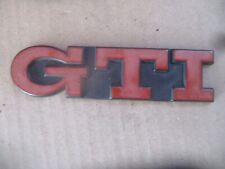 Golf gti emblem gebraucht kaufen  Wernberg-Köblitz