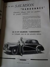 Salmson randonnee auto d'occasion  Saint-Nazaire