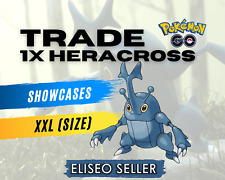 Comercio 1x Heracross XXL - Pokémon Heracross XXL GO - Escaparates segunda mano  Embacar hacia Argentina