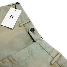 Pantalones chinos/informales PT Torino nuevos con etiquetas talla 48 32 mezcla de algodón verde chispa EE. UU. segunda mano  Embacar hacia Argentina