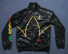 Używany, Adidas Jacket Vintage Jamaica Tracksuit Top Chile62 Rasta Reggae Track Shiny na sprzedaż  PL