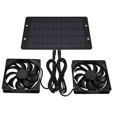 Solar panel fan for sale  Shipping to Ireland