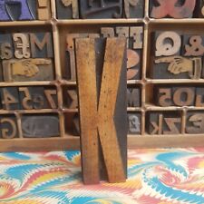 wooden printing block letters for sale  Shipping to Ireland