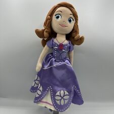 Princesa Sofía Sofía La Primera Muñeca de Peluche Tienda Disney Vestido Púrpura 12 Inc segunda mano  Embacar hacia Argentina