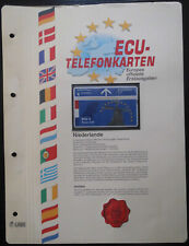 Ecu telefonkarte niederlande gebraucht kaufen  Hohenlimburg