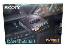CD Player Sony Car Discman D-180K - Vintage - Novo Estoque Antigo - Nova Caixa Aberta comprar usado  Enviando para Brazil