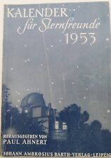 Kalender sternfeunde 1953 gebraucht kaufen  Königs Wusterhausen