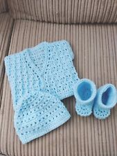 Crochet baby set for sale  STOURBRIDGE