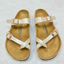 Usado, Nuevo sin caja Birkenstock Mayari elegante blanco perla regular - talla seleccionada segunda mano  Embacar hacia Argentina