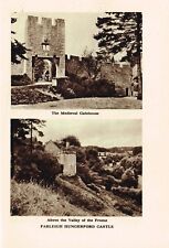 Usado, Quadro Farleigh Hungerford Castle Somerset 1940 impressão vintage SOM#14 comprar usado  Enviando para Brazil