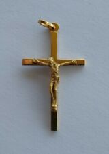 jesus w gold 18k cross for sale  North Fort Myers