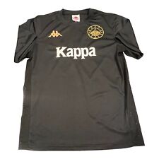 Camiseta deportiva de fútbol Kappa Italia Italia #10 talla grande negra para hombre segunda mano  Embacar hacia Mexico