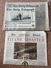Daily telegraph titanic for sale  YEOVIL