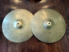 Zildjian 14" New Beat Hollow Logo Hi Hat Cymbal Pair Video Sound File for sale  Shipping to South Africa