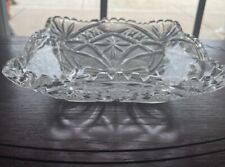 Square crystal bowl for sale  Shipping to Ireland