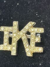 Ike rhinestone brooch for sale  Clinton