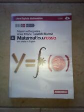 Matematica.rosso massimo berga usato  Trivignano Udinese