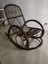 Vintage sedia dondolo usato  Mazzarrone